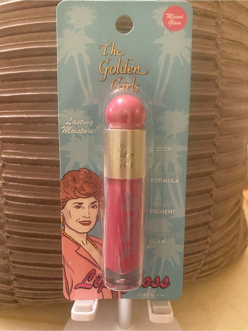 Miami Glam Pink Lip Gloss - Hydrating Shine
